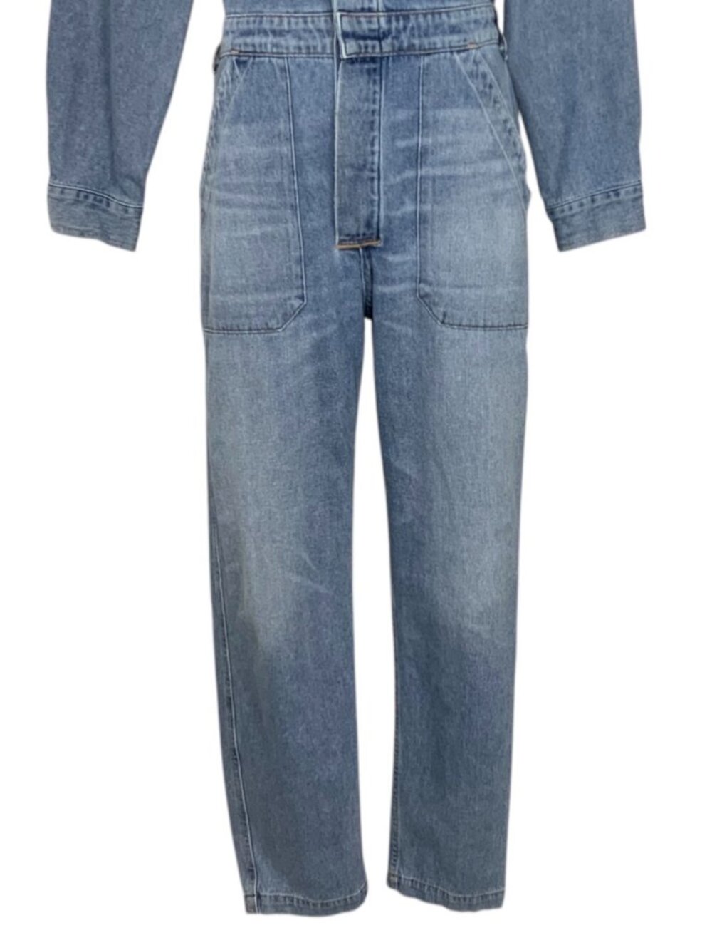 Citizens Of Humanity COH Marta Denim Jumpsuit S Monologue - Picture 12 of 15